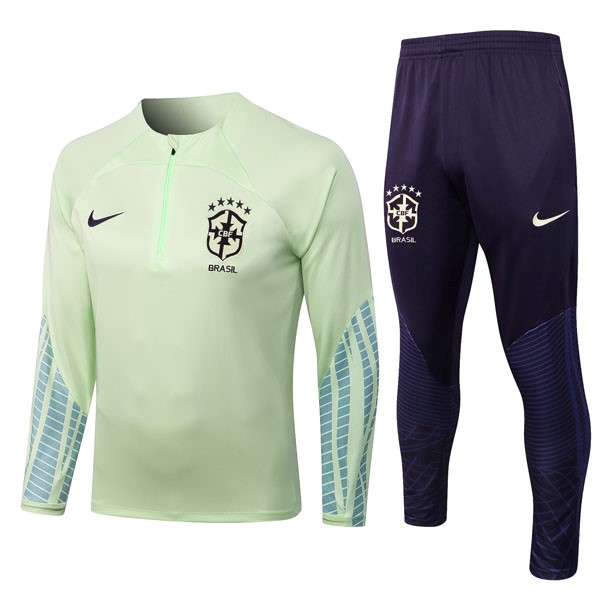 Sudadera De Training Brasil 2023 Verde 2